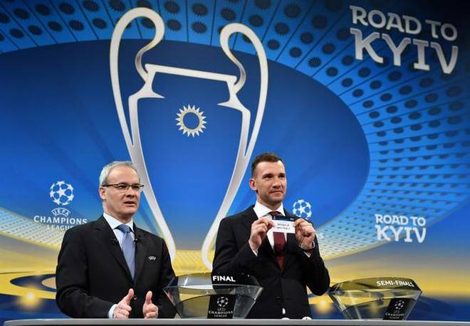 Bayern đối đầu Real, Liverpool chạm trán AS Roma